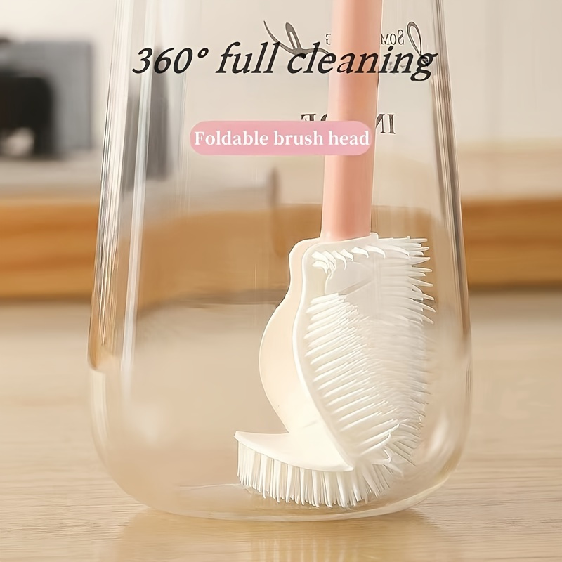 Reusable Bottle - 360 Degree Foldable Comprehensive Cleaning Silicone