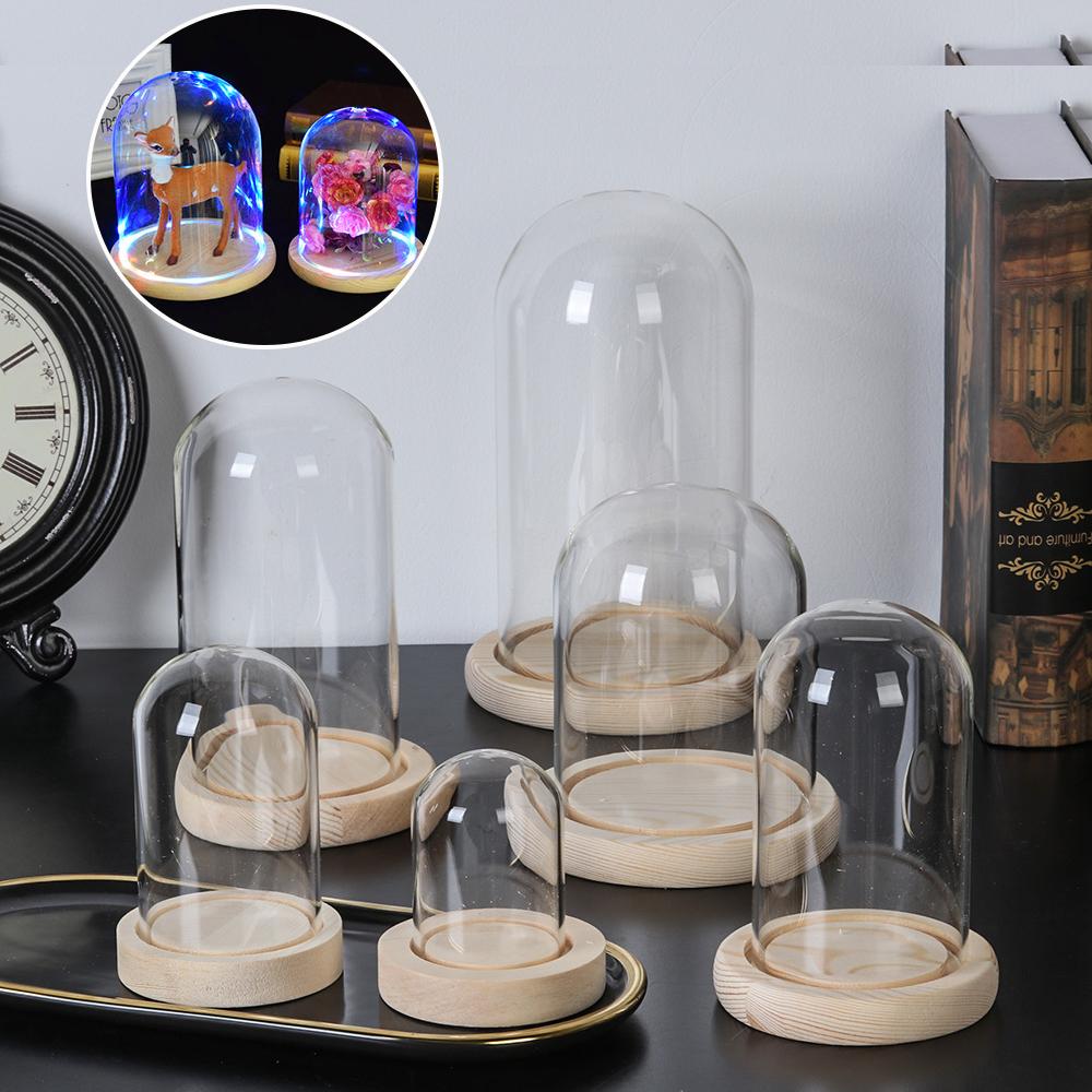 Reusable Bottle - Terrarium Tabletop Fairy Lights Jar Transparent