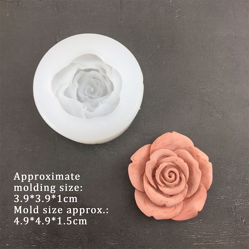 3D Rose Flower Shape Leaf Sili - огляд і ціна Eco Soap