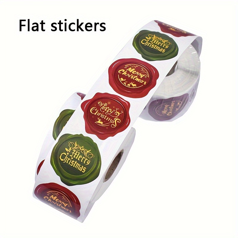 500 1.5-inch Christmas Sticker - огляд і ціна Beeswax Wrap