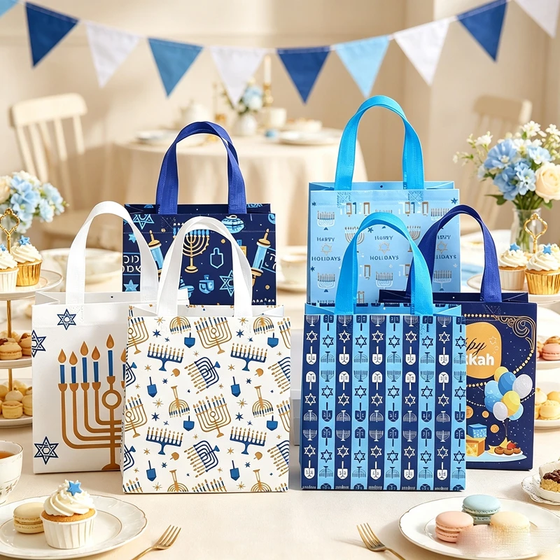 50Pcs Chic Jewish Holiday Non  - огляд і ціна Reusable Bag