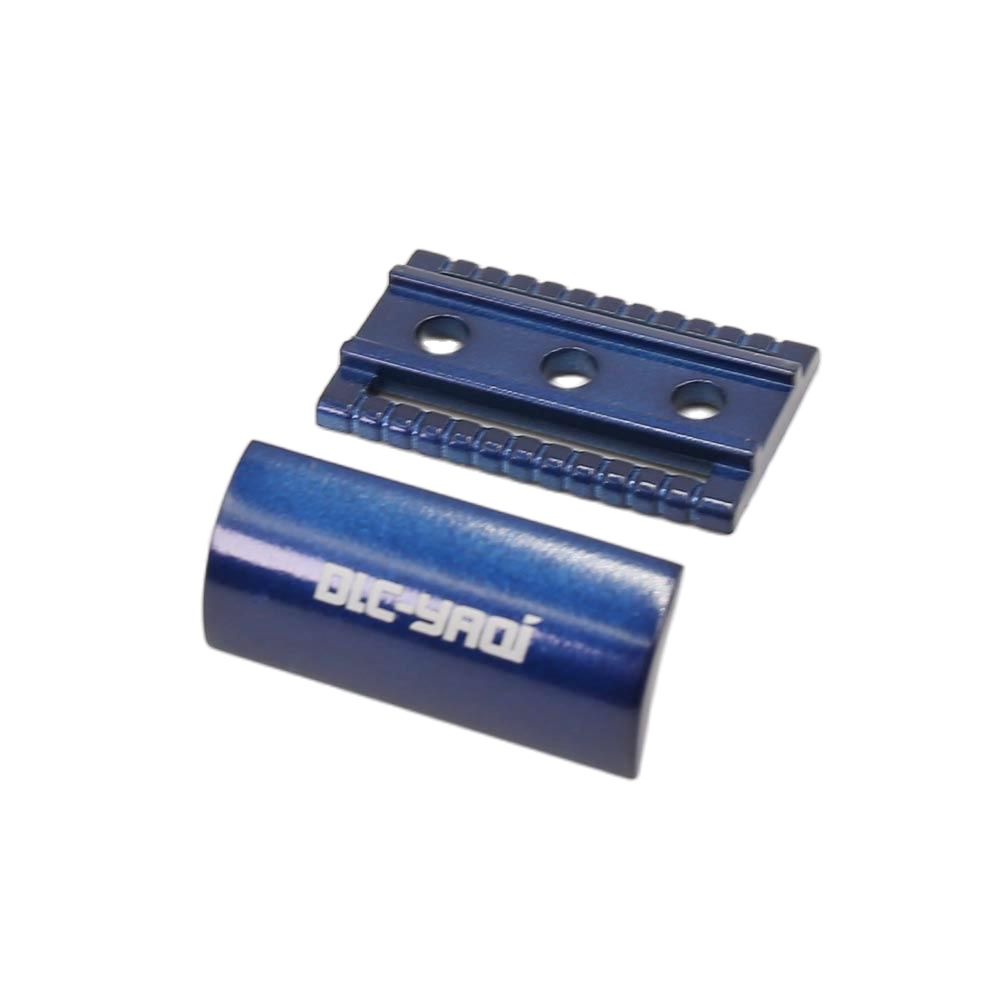 Yaqi Space Blue Color Cobbled  - огляд і ціна Safety Razor Handle