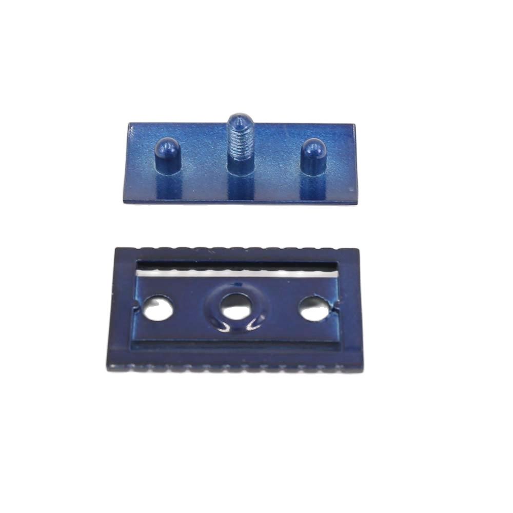 Yaqi Space Blue Color Cobbled  - огляд і ціна Safety Razor Handle