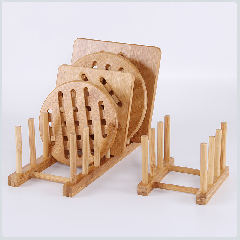 Kitchen Drainer Rack Dish Pot  - огляд і ціна Bamboo Cutlery