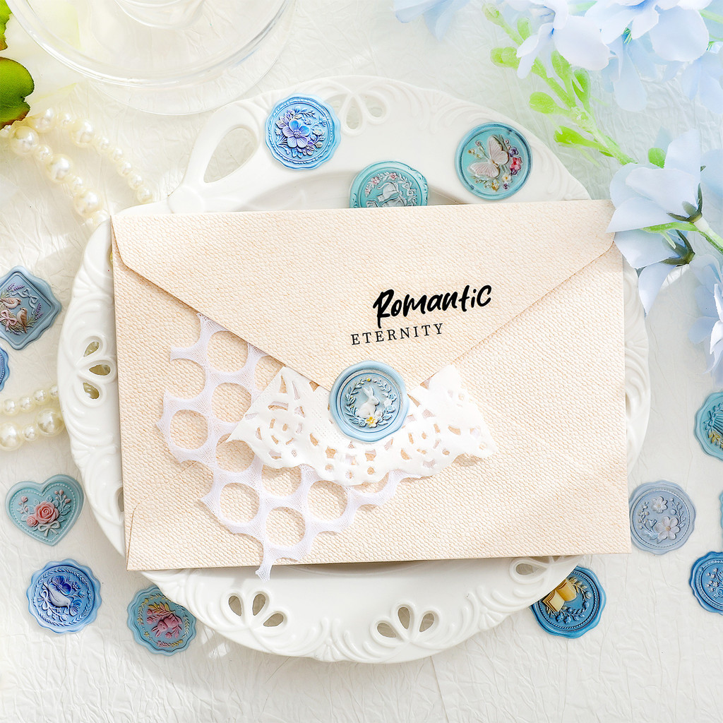 1 Sheet with 15Pcs Wax Seal Re - огляд і ціна Beeswax Wrap