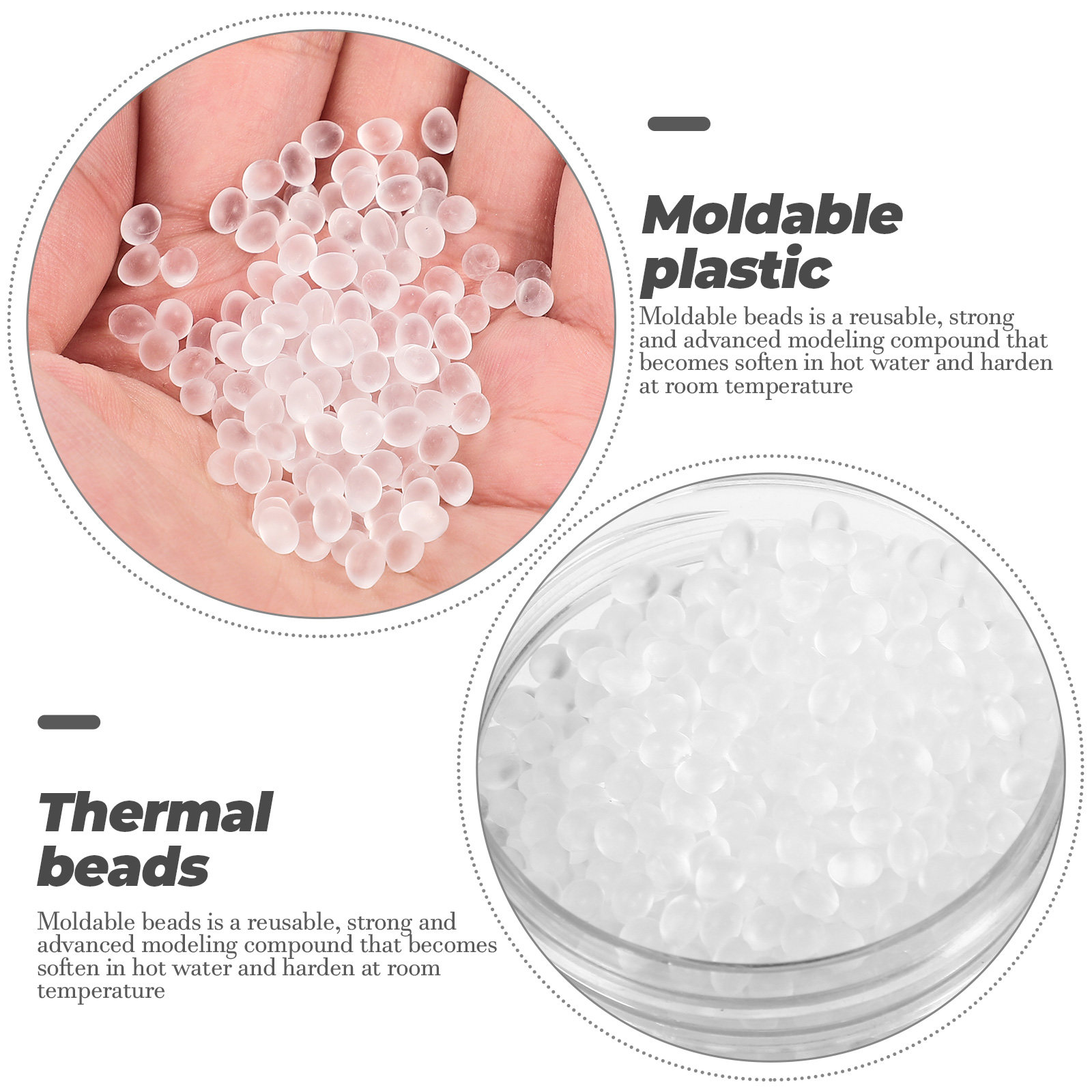 1 Bottle Thermoplastic Beads P - огляд і ціна Reusable Bottle