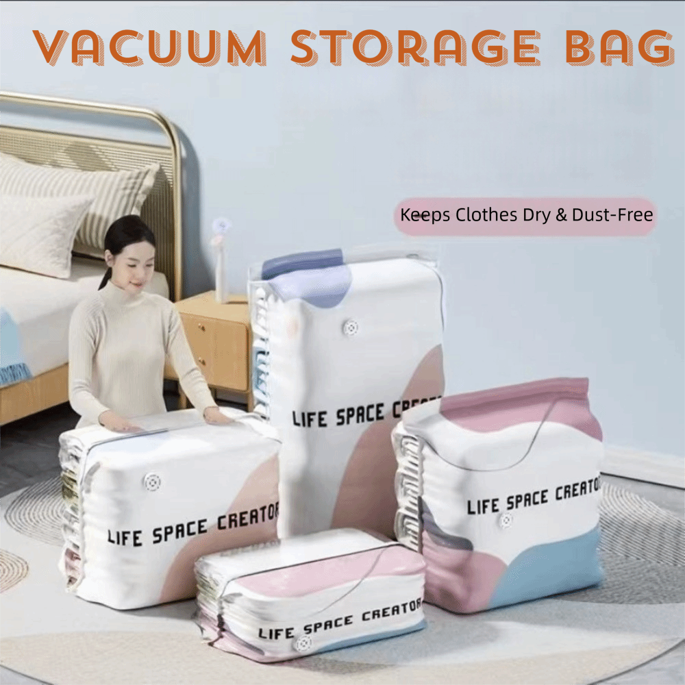 Press & Seal Vacuum Storage Ba - огляд і ціна Reusable Bag