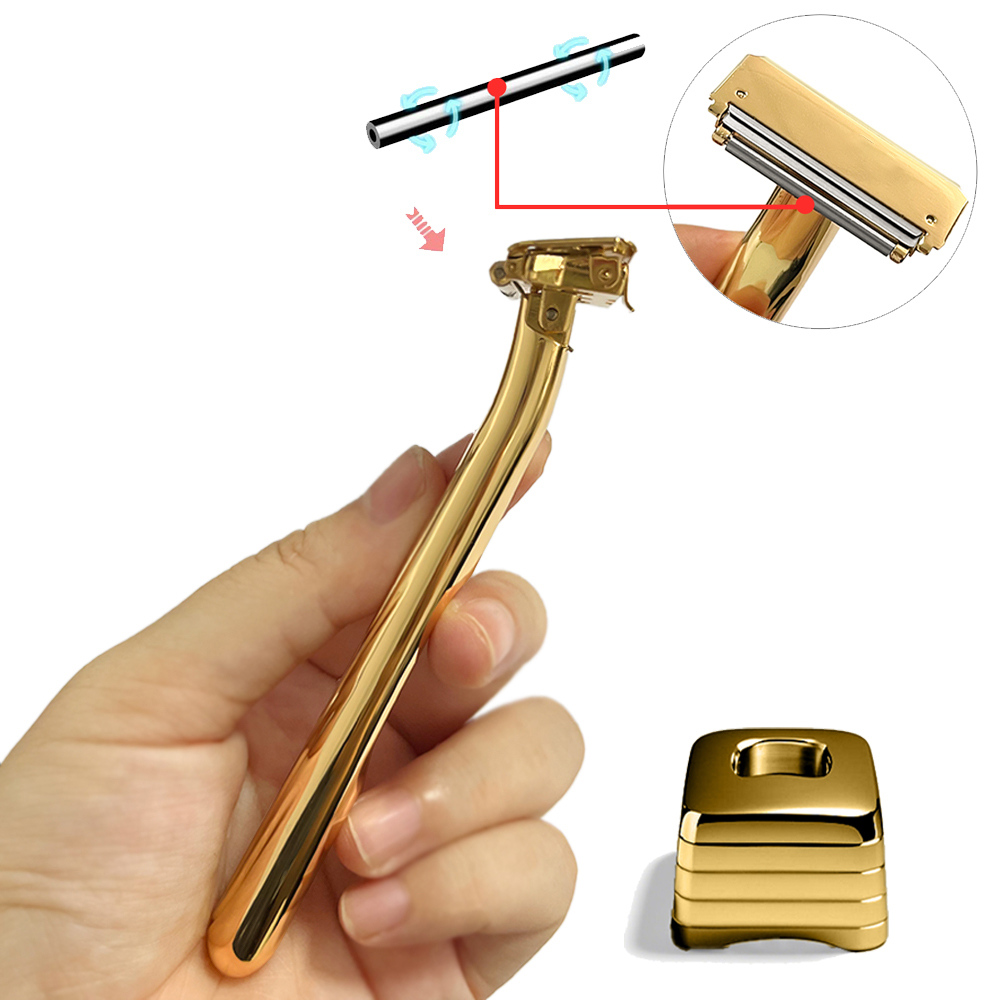 RZACLEA 21TS Glide Pro 4D Supe - огляд і ціна Safety Razor Handle